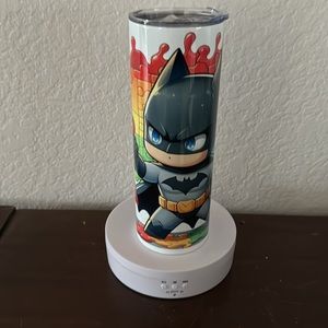 Autism Awareness Batman 20 oz Straight Skinny Tumbler